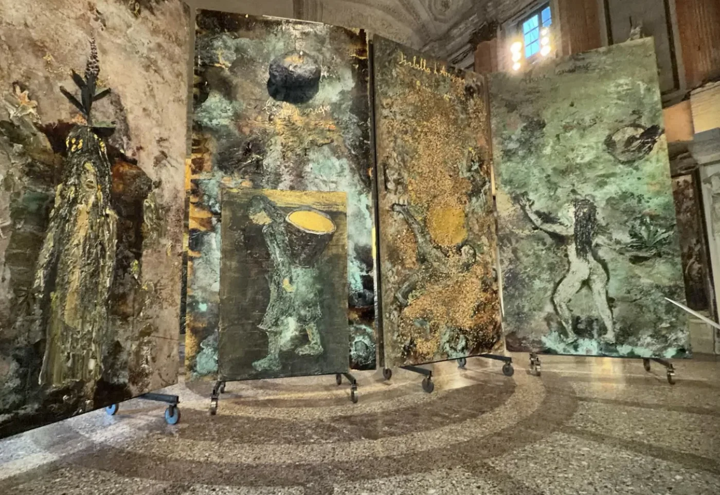 Anselm Kiefer — Le Alchimiste, installation view, Milano
