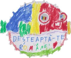 Child's drawing of a sea creature — RADAR Kids lagoon