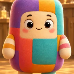 Voinicul — Foodie Monsters character, RADAR Kids 2026 (idle)