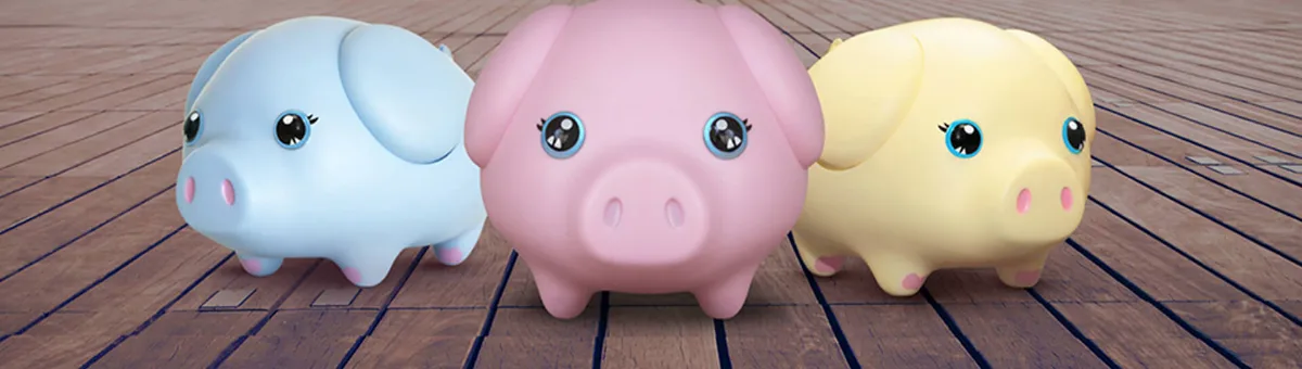Wiggy Piggy — the Bluetooth piggy bank that taught kids to earn